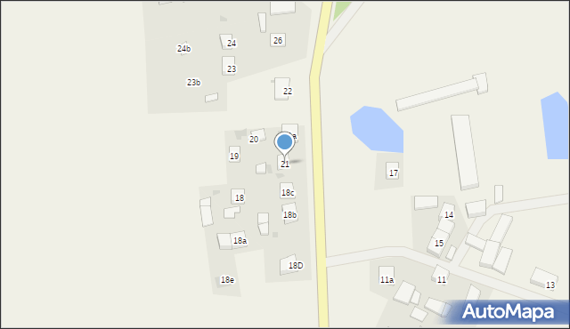 Jabłówko, Jabłówko, 21, mapa Jabłówko