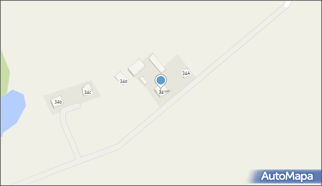 Jabłówko, Jabłówko, 34, mapa Jabłówko