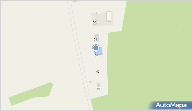 Jabłówko, Jabłówko, 60, mapa Jabłówko