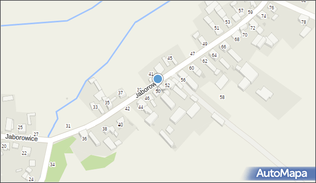 Jaborowice, Jaborowice, 50, mapa Jaborowice