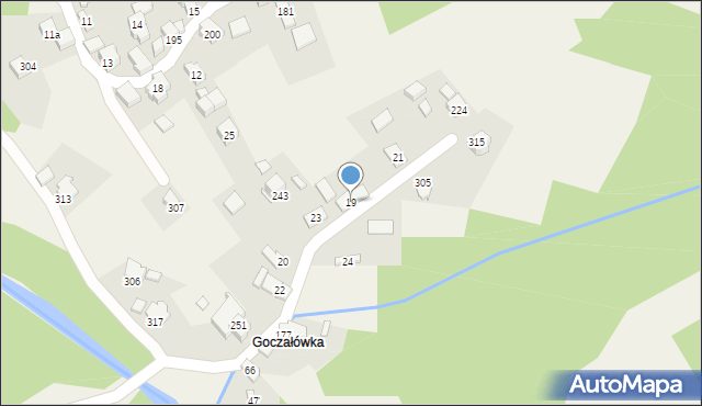 Jachówka, Jachówka, 19, mapa Jachówka