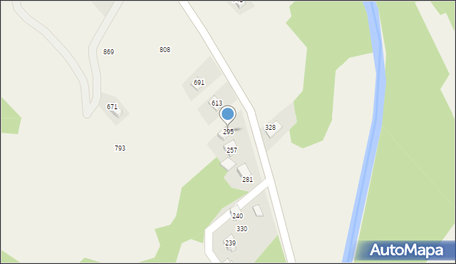 Jachówka, Jachówka, 295, mapa Jachówka