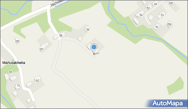 Jachówka, Jachówka, 39, mapa Jachówka