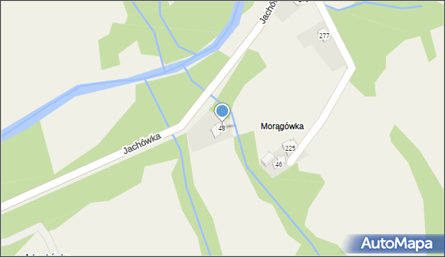 Jachówka, Jachówka, 48, mapa Jachówka