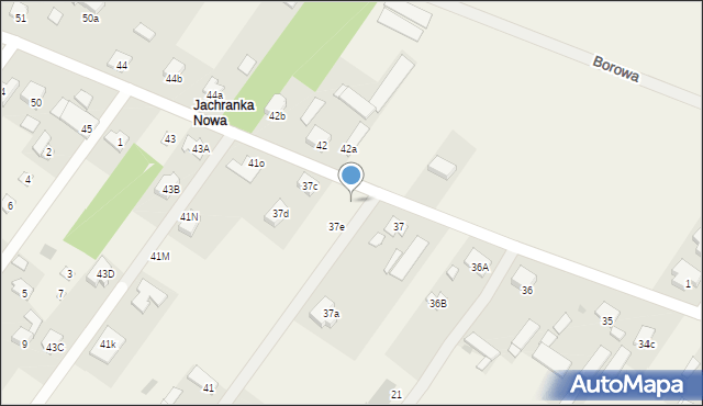 Jachranka, Jachranka, 37f, mapa Jachranka