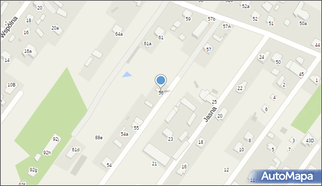 Jachranka, Jachranka, 56a, mapa Jachranka