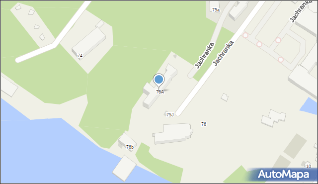 Jachranka, Jachranka, 76A, mapa Jachranka