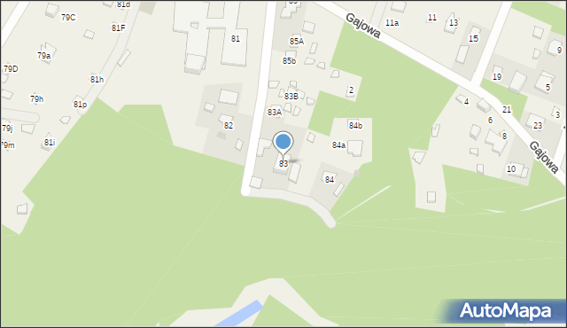 Jachranka, Jachranka, 83, mapa Jachranka