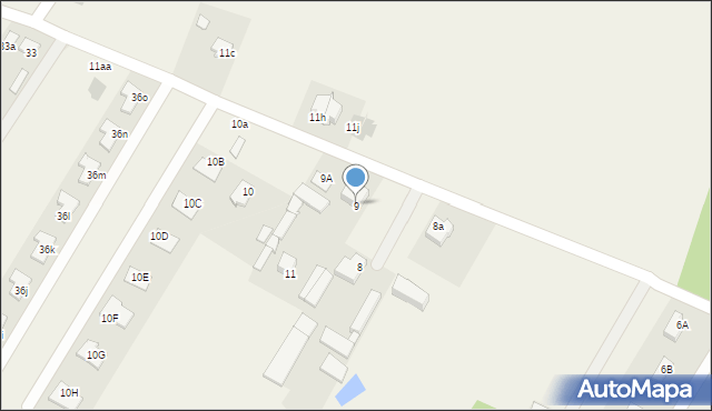 Jachranka, Jachranka, 9, mapa Jachranka