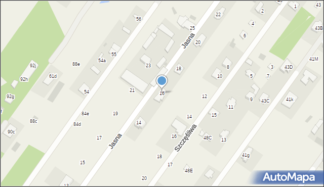 Jachranka, Jasna, 16, mapa Jachranka