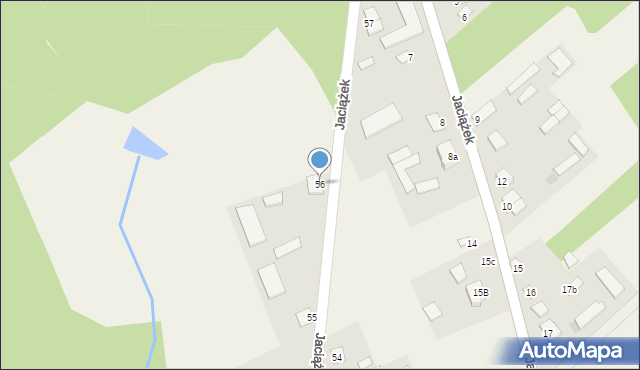 Jaciążek, Jaciążek, 56, mapa Jaciążek