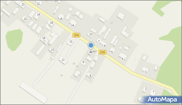 Jacinki, Jacinki, 8a, mapa Jacinki