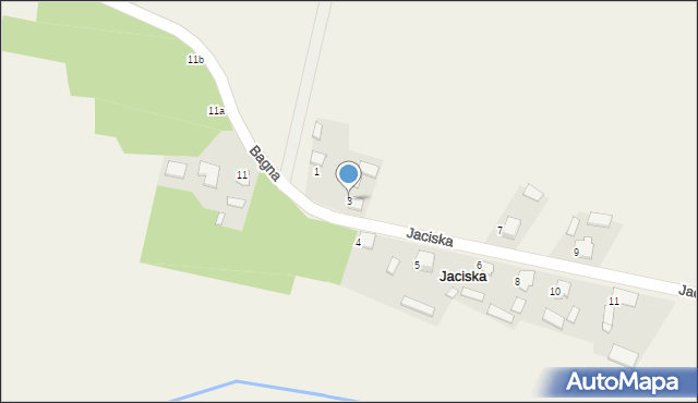 Jaciska, Jaciska, 3, mapa Jaciska