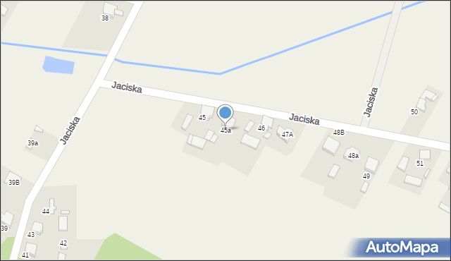 Jaciska, Jaciska, 45a, mapa Jaciska