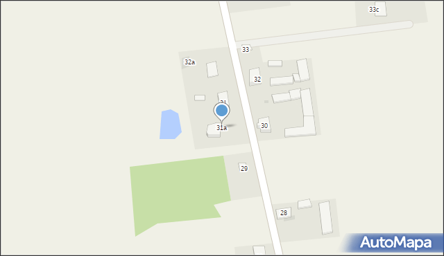 Jackowo Górne, Jackowo Górne, 31a, mapa Jackowo Górne