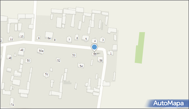Jaczew, Jaczew, 55, mapa Jaczew