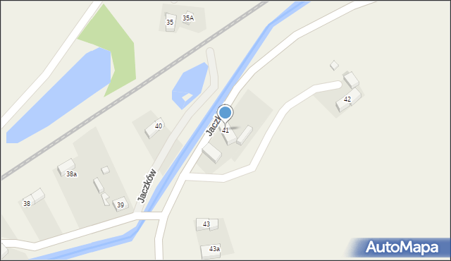 Jaczków, Jaczków, 41, mapa Jaczków