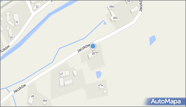 Jaczków, Jaczków, 46, mapa Jaczków