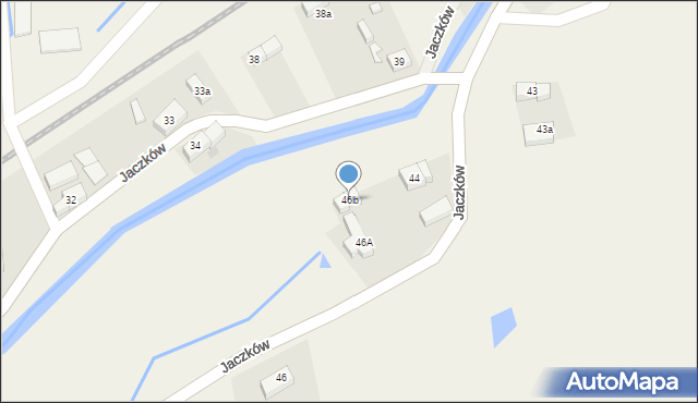 Jaczków, Jaczków, 46b, mapa Jaczków
