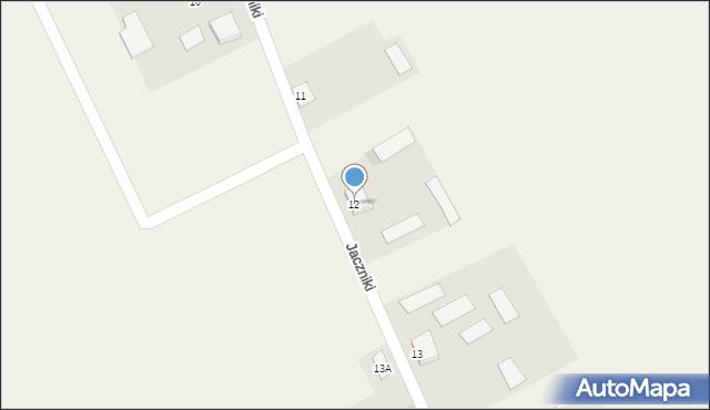 Jaczniki, Jaczniki, 12, mapa Jaczniki