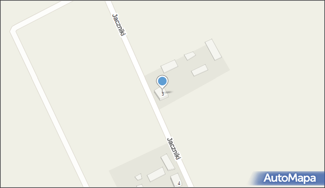 Jaczniki, Jaczniki, 3, mapa Jaczniki