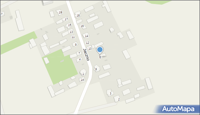 Jaczno, Jaczno, 6, mapa Jaczno