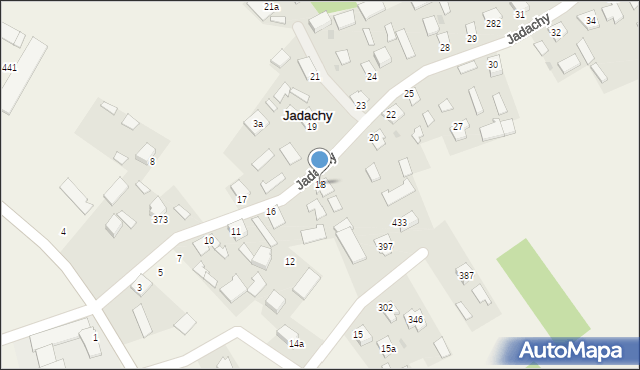 Jadachy, Jadachy, 18, mapa Jadachy