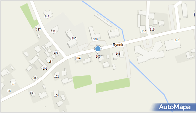 Jadowniki Mokre, Jadowniki Mokre, 106, mapa Jadowniki Mokre