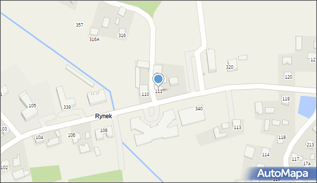 Jadowniki Mokre, Jadowniki Mokre, 111, mapa Jadowniki Mokre