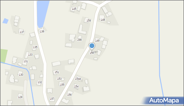 Jadowniki Mokre, Jadowniki Mokre, 150, mapa Jadowniki Mokre