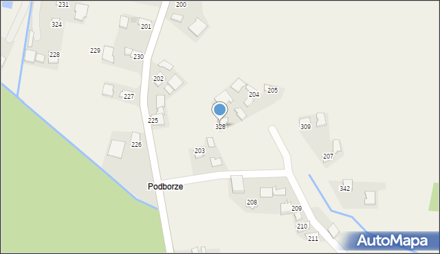 Jadowniki Mokre, Jadowniki Mokre, 328, mapa Jadowniki Mokre