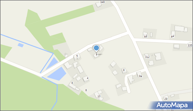 Jadowniki Mokre, Jadowniki Mokre, 7, mapa Jadowniki Mokre
