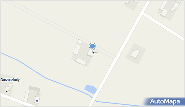 Jadwigów, Jadwigów, 12, mapa Jadwigów