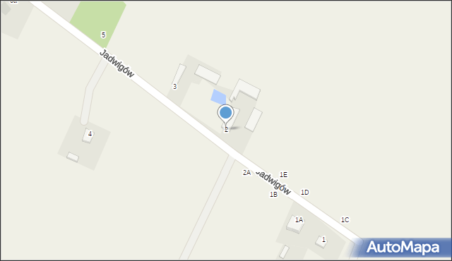 Jadwigów, Jadwigów, 2, mapa Jadwigów