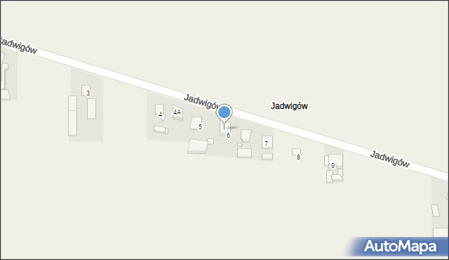 Jadwigów, Jadwigów, 6a, mapa Jadwigów