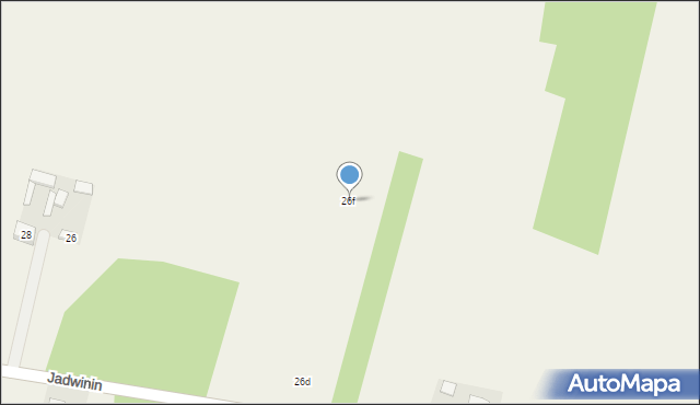 Jadwinin, Jadwinin, 26f, mapa Jadwinin