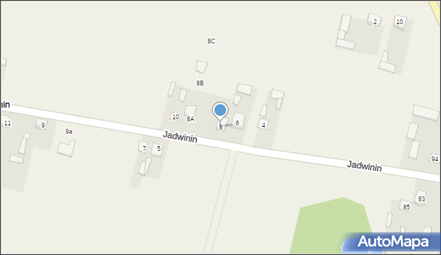 Jadwinin, Jadwinin, 8, mapa Jadwinin