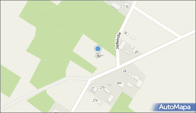 Jadwinów, Jadwinów, 28b, mapa Jadwinów