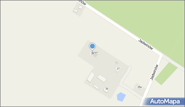 Jadwinów, Jadwinów, 38, mapa Jadwinów