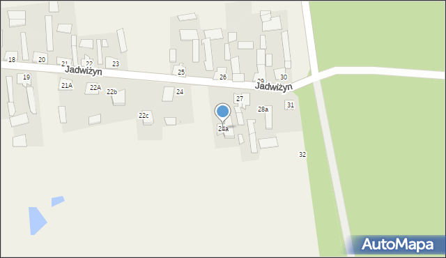 Jadwiżyn, Jadwiżyn, 24a, mapa Jadwiżyn