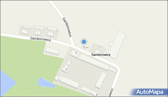 Jagielno, Jagielno, 4b, mapa Jagielno