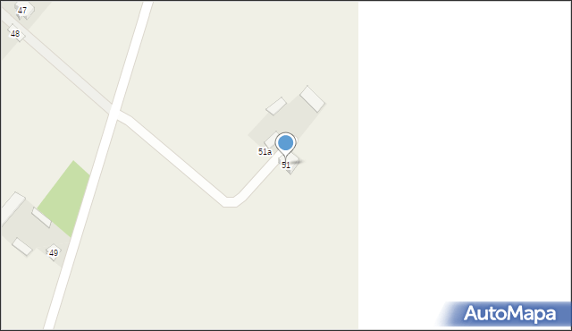 Jaginty, Jaginty, 51, mapa Jaginty