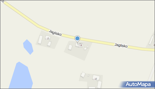 Jaglisko, Jaglisko, 12, mapa Jaglisko