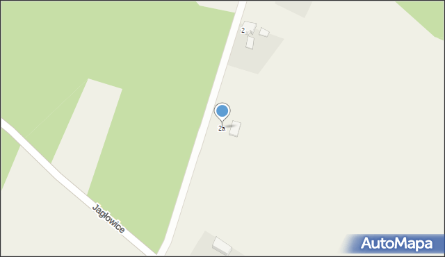 Jagłowice, Jagłowice, 2a, mapa Jagłowice