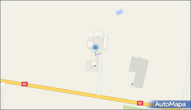 Jagodne, Jagodne, 3, mapa Jagodne