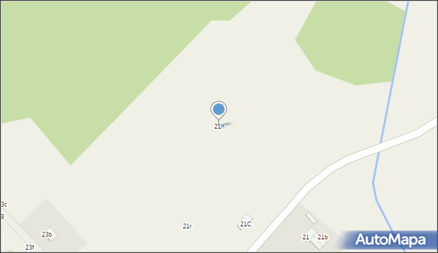 Jagodne Wielkie, Jagodne Wielkie, 21h, mapa Jagodne Wielkie