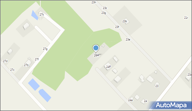 Jagodne Wielkie, Jagodne Wielkie, 24H, mapa Jagodne Wielkie