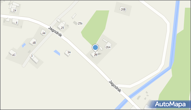 Jagodnik, Jagodnik, 26, mapa Jagodnik