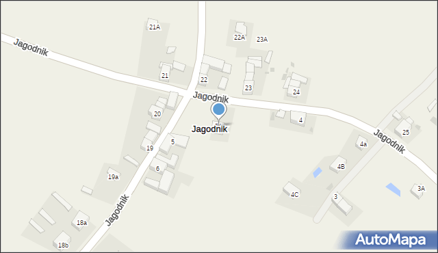 Jagodnik, Jagodnik, 5A, mapa Jagodnik