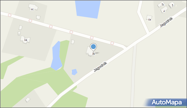 Jagodnik, Jagodnik, 3b, mapa Jagodnik